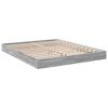 vidaXL Estructura de cama madera de ingenier&iacute;a gris Sonoma 150x200 cm