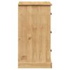 vidaXL Aparador con cajones VIGO madera maciza pino 78x40x75 cm