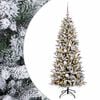 vidaXL &Aacute;rbol de Navidad artificial con bolas 150 cm 150 LED