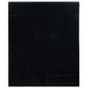 vidaXL L&aacute;mina de ventana esmerilada est&aacute;tica PVC negro 60x500 cm