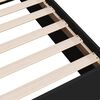 vidaXL Estructura de cama madera de ingenier&iacute;a negra 150x200 cm