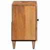 vidaXL Mueble de lavabo para ba&ntilde;o con puerta Natural 62 x 33 x 58 cm