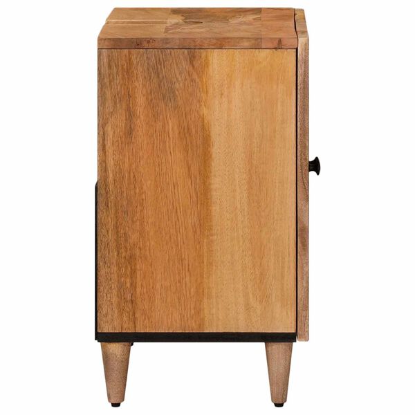 vidaXL Mueble de lavabo para ba&ntilde;o con puerta Natural 62 x 33 x 58 cm