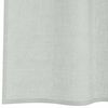 vidaXL Cortinas de gasa con trabillas 2 uds gris claro 140x225 cm