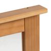 vidaXL Espejo VIGO Marrón miel 55,5 x 5 x 70 cm Madera maciza de pino