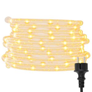 vidaXL Luz de cuerda con luces de cuerda C&aacute;lido 100 m PVC