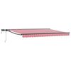 vidaXL Armaz&oacute;n de toldo manual con LEDs 4,5 x 3,5 m