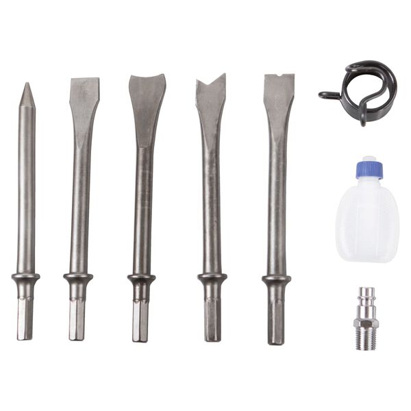 Scheppach Kit de martillo neum&aacute;tico con 5 cinceles