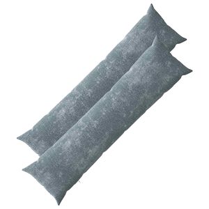 vidaXL Funda de almohada HEERLEN Azul Claro 40 x 145 cm Tela Chenille