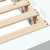 vidaXL Estructura de cama madera de ingeniería blanca 90x190 cm