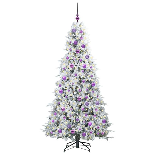 vidaXL &Aacute;rbol de Navidad artificial con ramas articuladas 180 cm