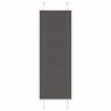 vidaXL Estor Plisado negro 50x150 cm Tela Ancho 49,4 cm Poli&eacute;ster
