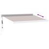 vidaXL Toldo retr&aacute;ctil autom&aacute;tico marr&oacute;n 350x250 cm
