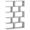 vidaXL Estante de pared Gris Hormig&oacute;n 70 x 17 x 101 cm