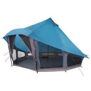 vidaXL Carpa Tipi con techo Azul 508 x 470 x 300 cm tafet&aacute;n