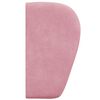 vidaXL Oreja de cabecero Rosa 40 x 23 x 6 cm Terciopelo
