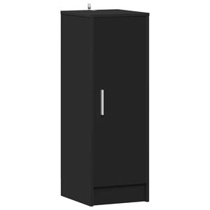 vidaXL Zapateros 32 x 35 x 92 cm Negro 6 compartimentos para zapatos