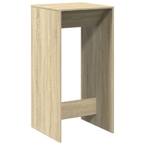 vidaXL Mesa alta de bar madera ingenier&iacute;a roble Sonoma 51x50x103,5 cm