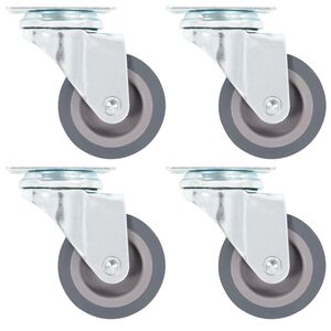 vidaXL Ruedas giratorias 4 unidades 50 mm