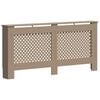 vidaXL Cubierta para radiador MDF 172x19x81,5 cm