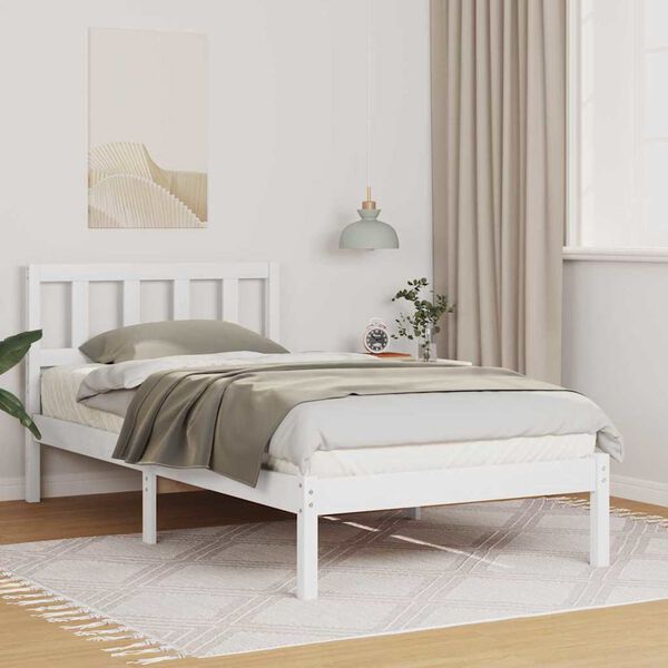 vidaXL Estructura de cama 80 x 200 cm Madera de pino macizo