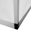vidaXL Invernadero de aluminio reforzado con marco base 4,6 m&sup2;