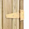 vidaXL Caseta herramientas jard&iacute;n madera pino impregnada 163x50x171 cm