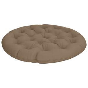 vidaXL Coj&iacute;n para Silla Papasan VIANEN 100% Poli&eacute;ster Gris topo