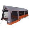 vidaXL Carpas con techo Gris y naranja 620 x 322 x 240 cm Poliéster