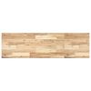 vidaXL Estantes flotantes 2 uds madera acacia sin tratar 120x40x2 cm