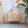vidaXL Puerta de armario de lamas madera de pino maciza 39,5x49,4 cm