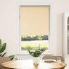 vidaXL Estor Enrollable Opaco Beige 75x130 cm Tela Ancho 70,7 cm