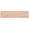 vidaXL Jardinera madera maciza de abeto Douglas 100x100x26,5 cm