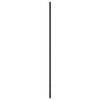 vidaXL Espejo de pared rectangular de hierro negro 60x100 cm
