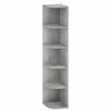vidaXL Estante de esquina 5 niveles 25 x 31 x 131 cm