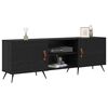 vidaXL Gabinete de TV Roble negro 150 x 30 x 50 cm
