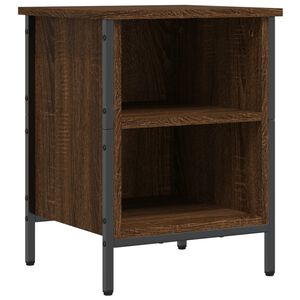 vidaXL Zapatero madera de ingenier&iacute;a marr&oacute;n roble 38x35x50 cm
