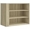 vidaXL Armario de pared madera de ingeniería roble Sonoma 75x35x60 cm