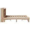 vidaXL Estructura de cama sin colchón madera de pino blanco 150x200 cm