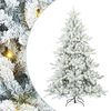 vidaXL &Aacute;rbol de Navidad artificial con ramas articuladas 210 cm