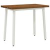 vidaXL Mesa de Comedor Cuadrada 110 x 55 x 75 cm
