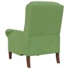 vidaXL sill&oacute;n Verde claro 76 x 94 x 102 cm Terciopelo