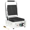 vidaXL Grill parrilla estriada de acero inoxidable 1800 W 31x30,5x20cm