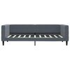 vidaXL Sof&aacute; cama terciopelo gris oscuro 90x190 cm