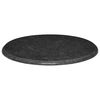 vidaXL Tablero para mesa m&aacute;rmol negro &Oslash;60x2,5 cm