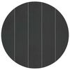 vidaXL Lona para el fondo de la piscina Negro &Oslash; 550 cm Tela no tejida