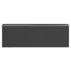 vidaXL Cobertizo de jard&iacute;n acero galvanizado antracita 192x606x223 cm