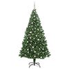 vidaXL &Aacute;rbol de Navidad artificial Verde 240 cm PVC y Acero y Pl&aacute;stico