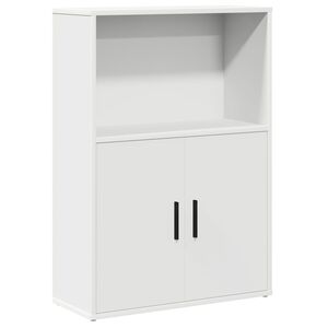 vidaXL Estanter&iacute;a de madera de ingenier&iacute;a blanca 60x24x85 cm