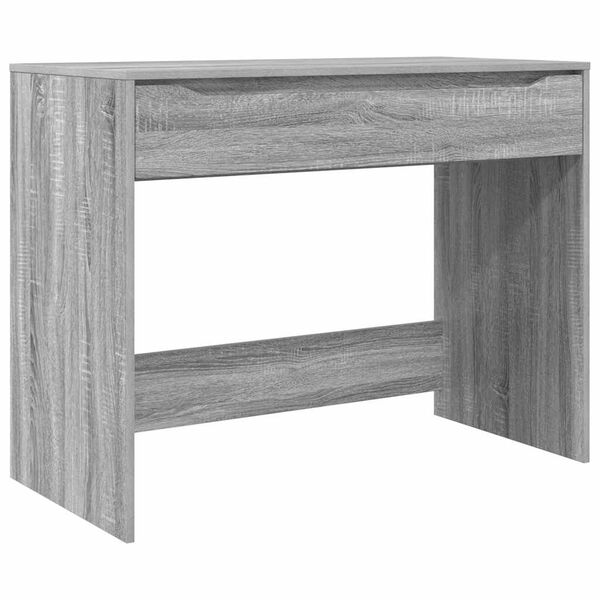vidaXL Escritorio Gris Sonoma 100 x 50 x 78 cm Madera contrachapada